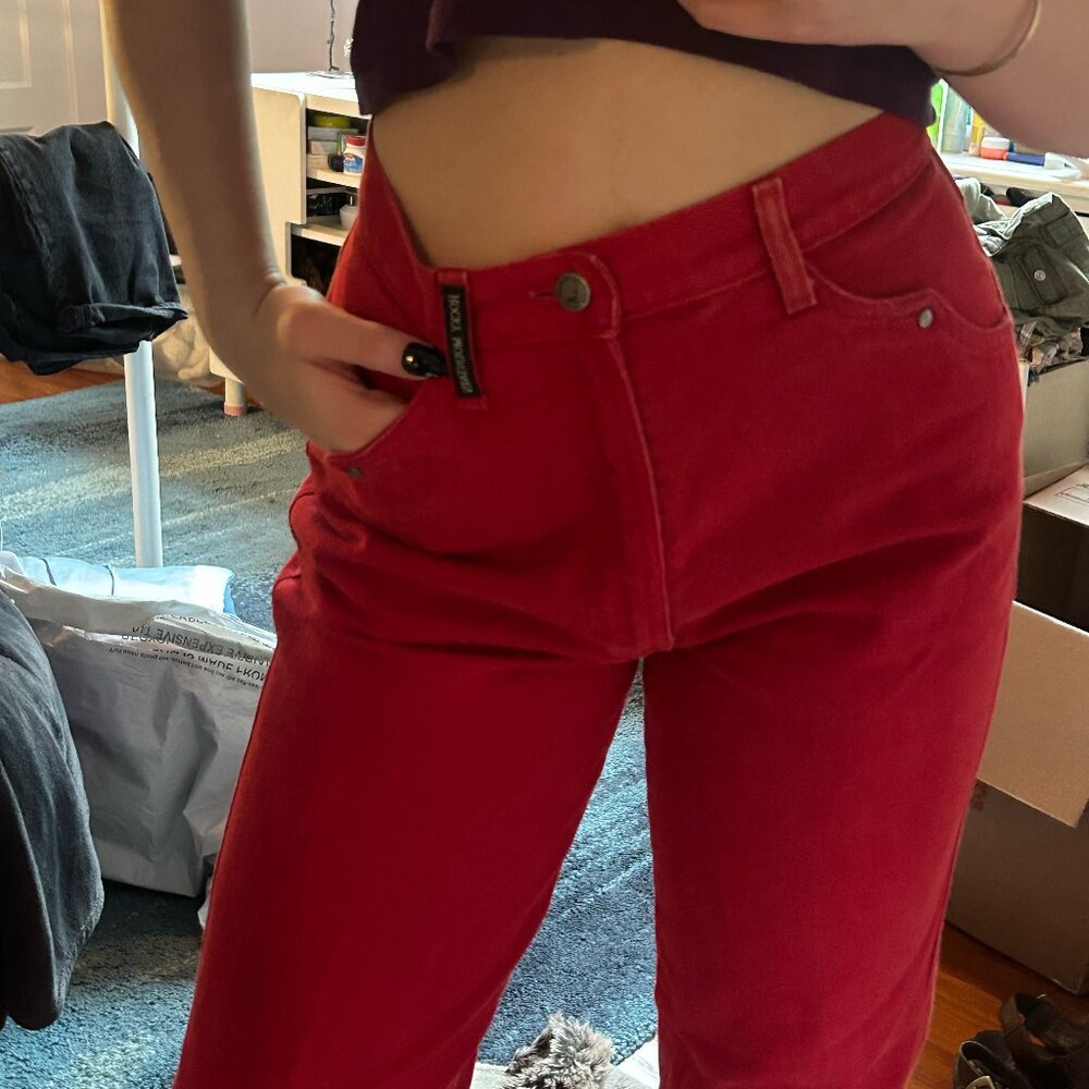 Vintage Rare Rocky Mountain Red Jeans